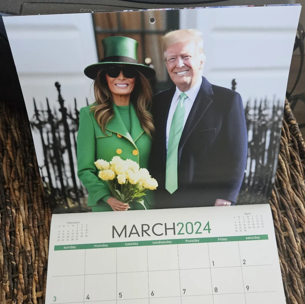 2024 Trump Calendar, What a Year!! Collectible